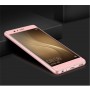 360-градусов калъф за Huawei P9 lite Rose Gold