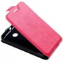 Кожен Flip калъф за LG G5 Розов