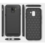 Силиконов гръб Carbon Fiber за Samsung Galaxy J6 2018