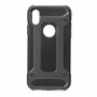 Удароустойчив калъф Armor Case за iPhone XS Max Черен