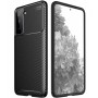 Калъф Business Carbon за Samsung Galaxy S21 Черен