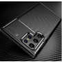 Калъф Business Carbon за Samsung Galaxy S22 Ultra Черен