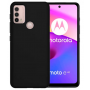 Black Matte Premium силиконов гръб за Motorola E30/E40