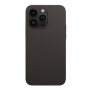 Black Matte Premium силиконов гръб за iPhone 14 Pro Max