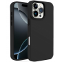 Black Matte Premium силиконов гръб за iPhone 16 Pro