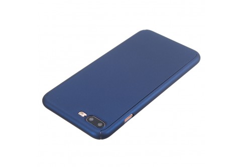 360-градусов калъф за iPhone 7 Plus Blue 