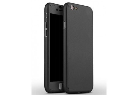 360-градусов калъф за iPhone 6/6s Plus Matte Black 
