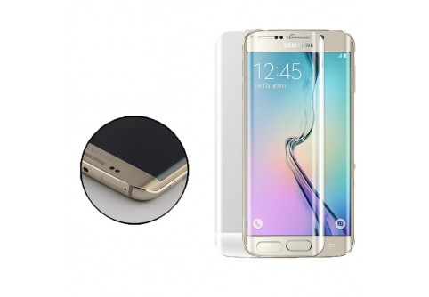 Извит стъклен протектор за Samsung Galaxy S6 Edge Прозрачен