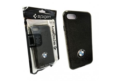 Удароустойчив гръб Spigen с логото на BMW за iPhone 7