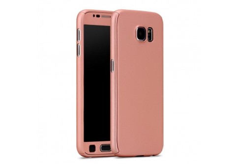 360-градусов калъф за Samsung Galaxy A5 2016 Rose Gold