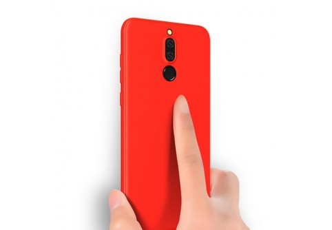 Силиконов гръб за Huawei Mate 10 Lite Червен