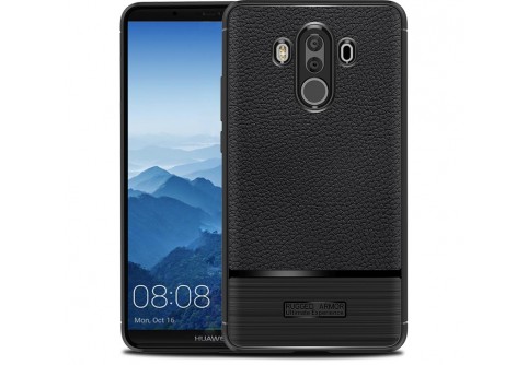 Стилен калъф, имитиращ кожа за Huawei Mate 10 Pro 