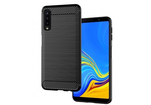 Силиконов гръб Carbon Fiber за Samsung Galaxy A7 2018