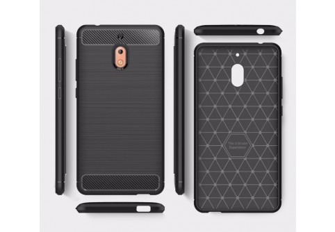 Силиконов гръб Carbon Fiber за Nokia 2.1 2018