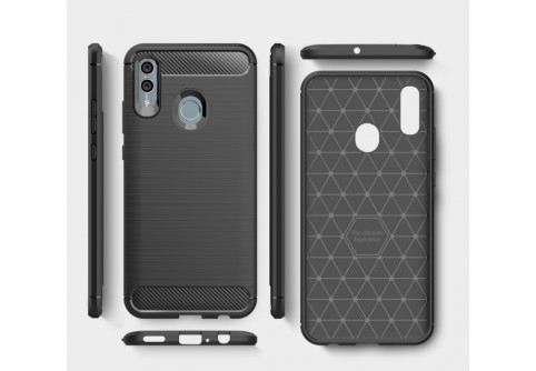 Силиконов гръб Carbon Fiber за Huawei P Smart 2019