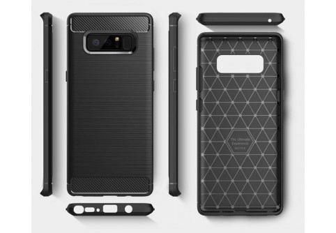 Силиконов гръб Carbon Fiber за Samsung Galaxy Note 8 