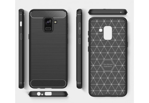 Силиконов гръб Carbon Fiber за Samsung Galaxy S9