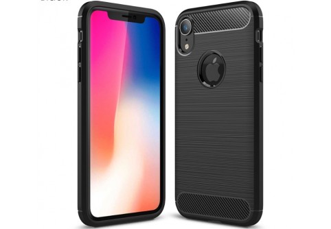 Силиконов гръб Carbon Fiber за iPhone XR