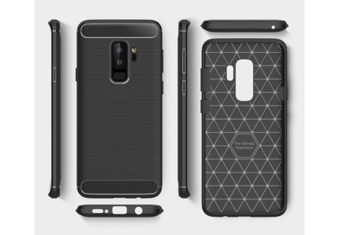 Силиконов гръб Carbon Fiber за Samsung Galaxy S9 Plus