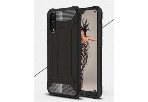 Удароустойчив калъф Forcell Armor Case за Huawei P20 Black