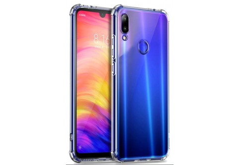 Удароустойчив прозрачен силиконов гръб за Xiaomi Redmi Note 7