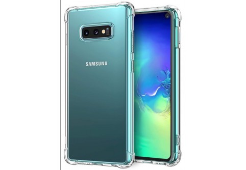 Удароустойчив прозрачен силиконов кейс за Samsung Galaxy S10E