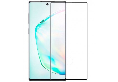 Извит стъклен протектор Full Glue за Samsung Galaxy Note 20 Ultra с черна рамка