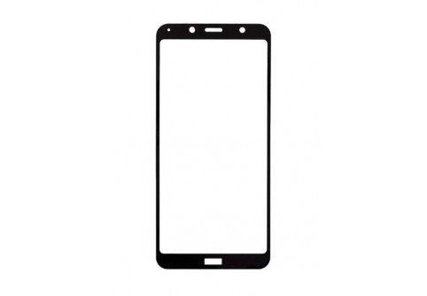 Извит стъклен протектор Full Glue за Xiaomi Redmi 7A с черна рамка