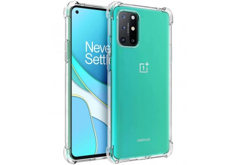 Удароустойчив прозрачен силиконов гръб за OnePlus Nord N100