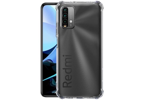 Удароустойчив прозрачен силиконов гръб за Xiaomi Redmi 9T/Poco M3