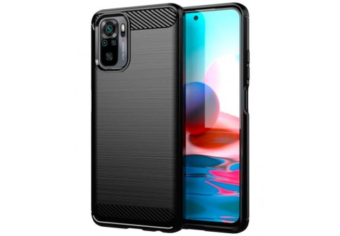 Силиконов гръб Carbon Fiber за Xiaomi Redmi Note 10 