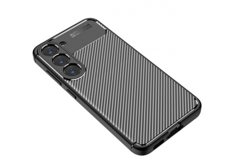 Калъф Business Carbon за Samsung Galaxy S23 Plus Черен