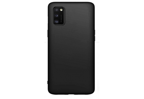 Black Matte Premium силиконов гръб за Samsung Galaxy A41