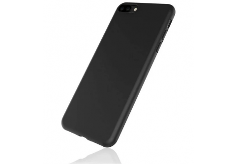 Black Matte Premium силиконов гръб за iPhone 7/8 Plus