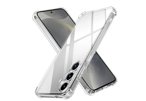 Удароустойчив прозрачен силиконов гръб за Samsung Galaxy S24 Plus