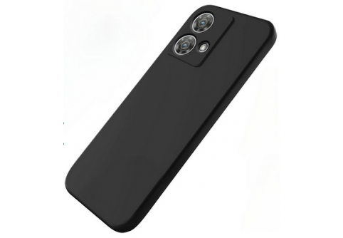 Black Matte Premium силиконов гръб за Motorola Moto Edge 40 NEO