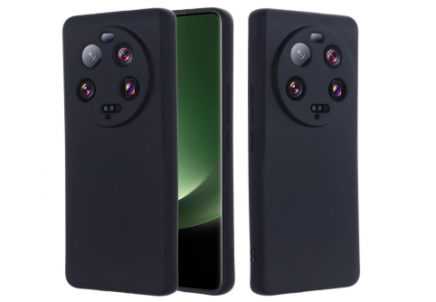 Black Matte Premium силиконов гръб за Xiaomi 13 Ultra