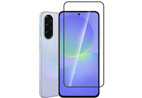 Извит стъклен протектор Full Glue за Samsung Galaxy A36 5G с черна рамка