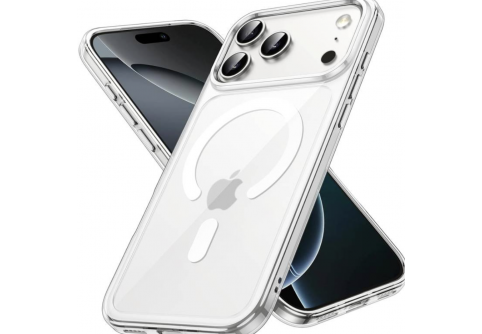 Ултра тънък прозрачен силиконов гръб за iPhone 17 Pro Max