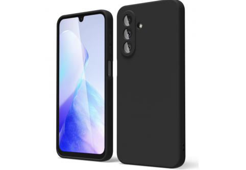 Black Matte Premium силиконов гръб за Samsung Galaxy A17/A26 5G