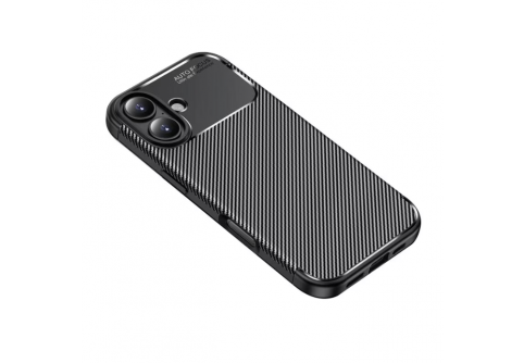 Business Carbon силиконов гръб за iPhone 17
