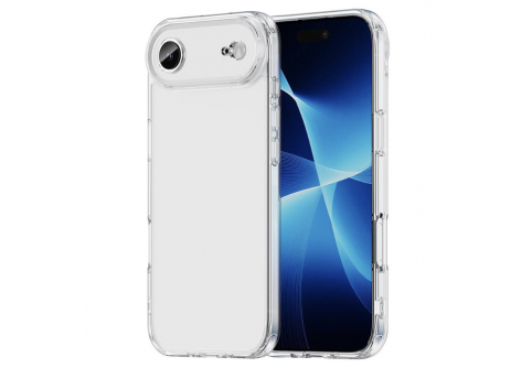 Ултра тънък прозрачен силиконов гръб за iPhone 17 Air