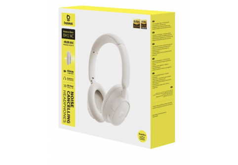 BASEUS HF Bluetooth Bass BH1 NC ANC /бял