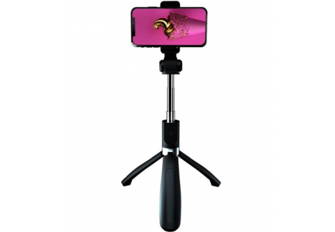 XO Селфи стик, Tripod Stand SS08, Bluetooth /черен/ 
