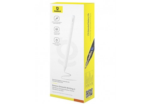 BASEUS Digital Capacitor Pen/Stylus Smooth Writing 3 Wireless Active /бял/