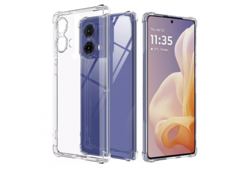 Удароустойчив прозрачен гръб за Motorola G85