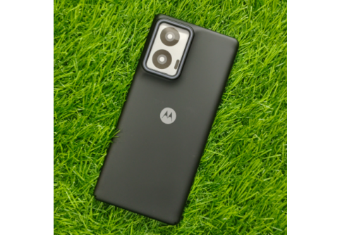 Black Matte Premium силиконов гръб Motorola Edge 50 Fusion