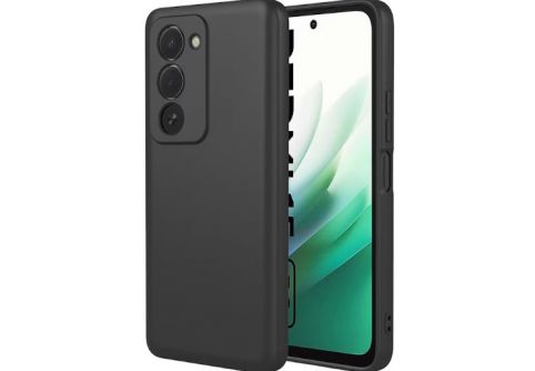 Black Matte Premium силиконов гръб Xiaomi Redmi 15 4G
