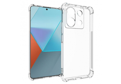 Удароустойчив прозрачен гръб за Xiaomi Redmi Note 13 Pro 5G