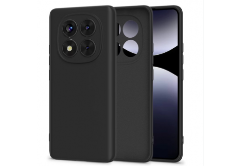 Black Matte Premium силиконов гръб Xiaomi Redmi Note 14 Pro 5G